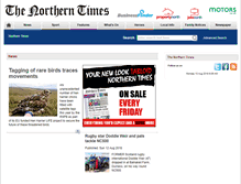 Tablet Screenshot of northern-times.co.uk